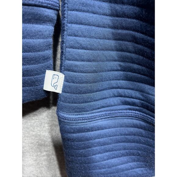 Vineyard Vines Channel Quilted Open Cardigan Deep Bay Womens Size Small NWT - Picture 5 of 11